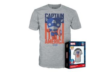 Figure Funko  FUNKO BOXED TEE: MARVEL - CAPTAIN...