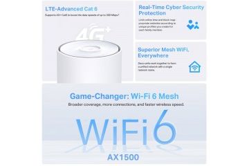 Routerji WiFi TP-link TP-LINK Deco X10-4G...