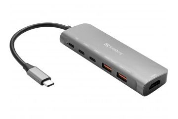 adapterji Sandberg  Sandberg USB-C Dock HDMI +...